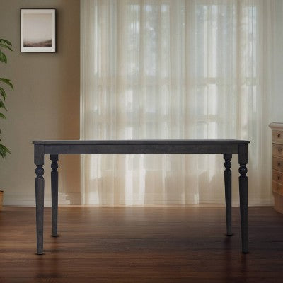 Home Design 59" Franklin Dining Table Taupe (LOCAL PICKUP ONLY)