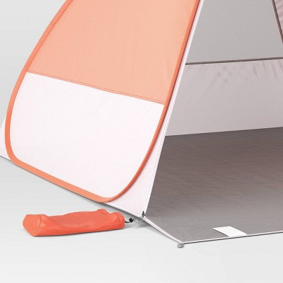 Beach Pop Up Shelter Coral - Sun Squad