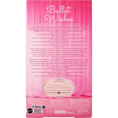 Barbie Signature Ballet Wishes 11" Collectible Fashion Doll in Satiny Pink Tutu