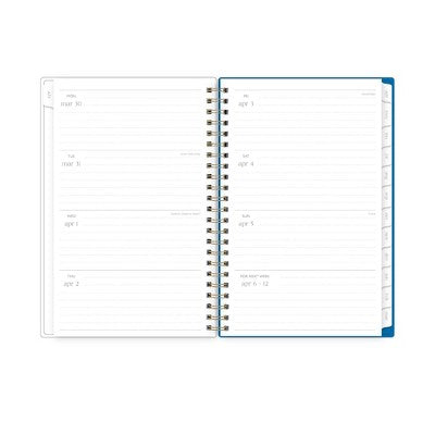 Rhi James for Blue Sky Weekly/Monthly Planner 15 Month Wirebound 5"x8" Clear Multi Cover - Atrani Lemons
