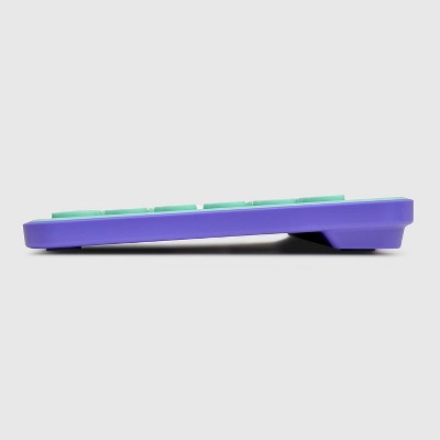 Bluetooth Keyboard - heyday Spring Teal: Membrane, USB-A, 60% Size, Home Use