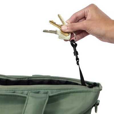 Altitude 19" Tote Bag with Laptop Pocket and Adjustable Shoulder Strap - Sage Green