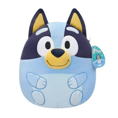 Squishmallows 12" Bluey Stuffed Animal: Polyester Dog Character Plush Toy