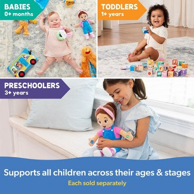 Ms. Rachel Tummy Time Activity Bus Baby Toy