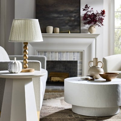 Soft Pleated Shade Off-White - Threshold designed with Studio McGee