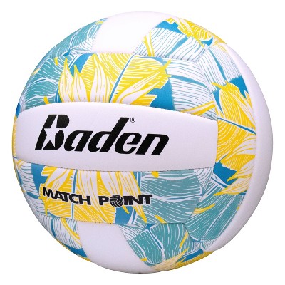 Baden Matchpoint Floral Volleyball - Turquoise/Yellow: Outdoor Sports Equipment, Kids Aged 4+