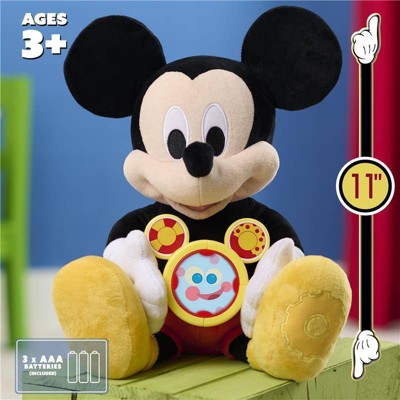 Disney Jr. Oh Toodles! 11" Mickey Mouse Interactive Plush Toy 3 Modes of Play Ages 3 and Up