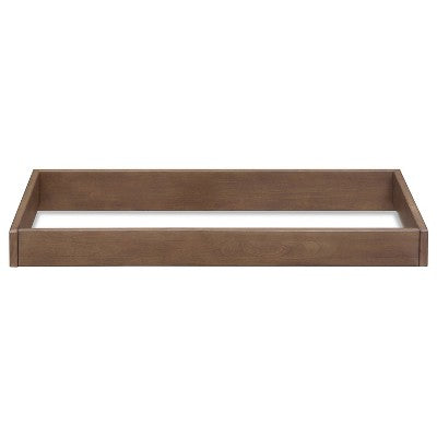 Delta Children Spencer 3 Drawer Dresser with Changing Top - Teak Brown (LOCAL PICKUP ONLY)
