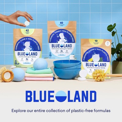 Blueland Wild Lavender Toilet Bowl Cleaning Tablets - 8.4oz/10ct: Paraben-Free, Hypoallergenic, Vegan