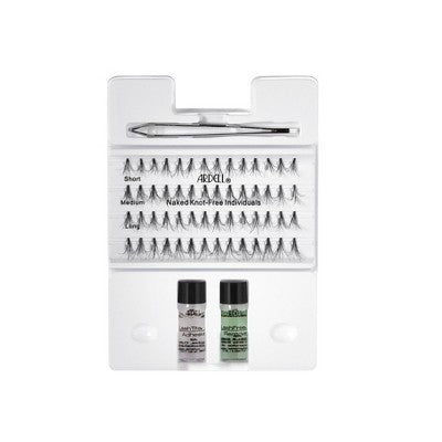 Ardell Naked False Eyelash Extension Kit - 59ct: Full Volume, Synthetic Hair, Adhesive Included