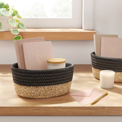 Gifting Decorative Basket Gray - Brightroom