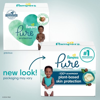 Pampers Pure Protection Diapers Pack - Size 2 - 120ct