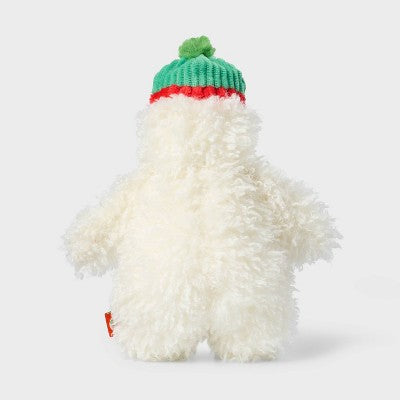9" Yeti with Hat Stuffed Animal - Gigglescape