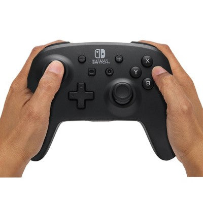 PowerA Jet Black Wireless Controller - Nintendo Switch