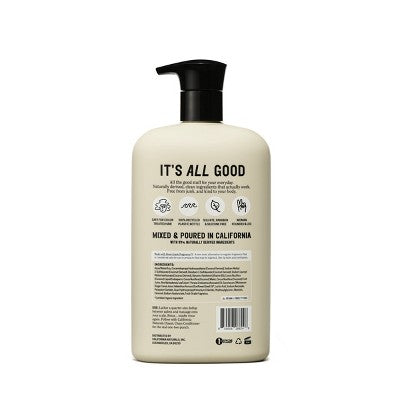 California Naturals Classic Coconut Shampoo - 16.5 fl oz: Vegan, Basic Cleansing, All Hair Types Gel, Paraben-Free
