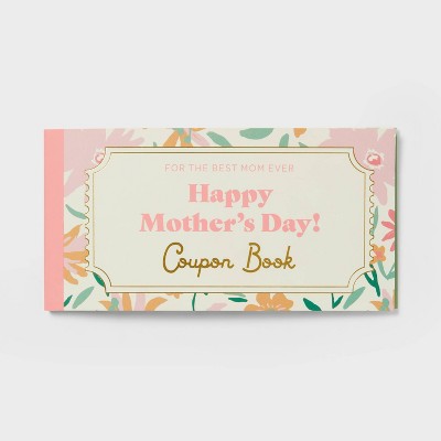 Mother's Day Coupon Book - Spritz