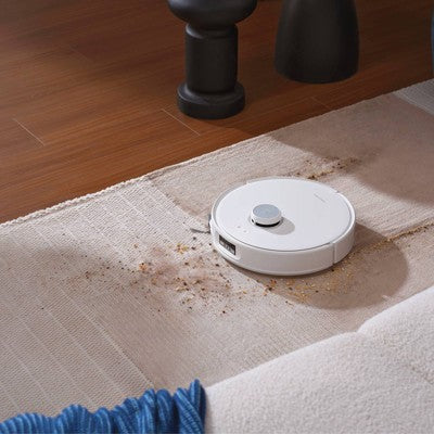 Roborock Qrevo Curv Robotic Vacuum and Mop 6.5" Path White: Multi-Surface, Electric, Tangle-Free, Automatic Height Adjustment, 2.5L Capacity (LOCAL PICKUP ONLY)