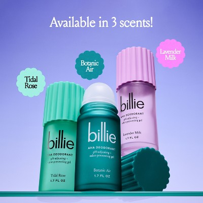 Billie AHA Deodorant - Tidal Rose - 1.7 fl oz