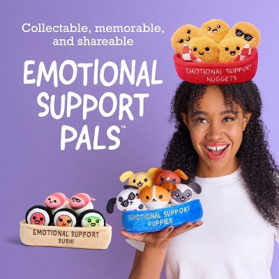 What Do You Meme? Emotional Support Pals Sushi Stuffed Animals