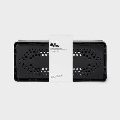 Cable Management Box - dealworthy Black