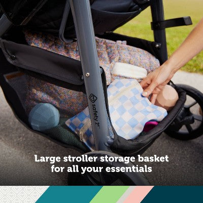 Safety 1st on Board Slide 6-in-1 Travel System with Safety Slide Base - Gray (LOCAL PICKUP ONLY)