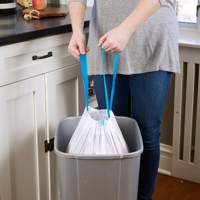 Hefty Ultra Strong Lavender & Sweet Vanilla Tall Kitchen Drawstring Trash Bags - 13gal/110ct
