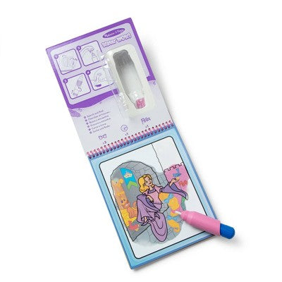 Melissa & Doug On the Go Water Wow! Reusable Water-Reveal Activity Pad - Fairy Tale