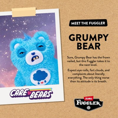 Fuggler 9" Care Bears - Grumpy Bear