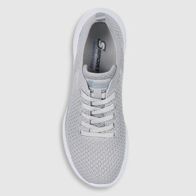 S Sport By Skechers Women's Resse 2.0 Elastic Gore Sneakers - Light Gray 12