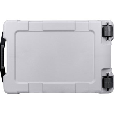 Hefty 28gal Max Tote Wheel: Polypropylene Storage Bin with Lid, Locking Handles & Wheels, Universal Utility Tubs, Gray (LOCAL PICKUP ONLY)