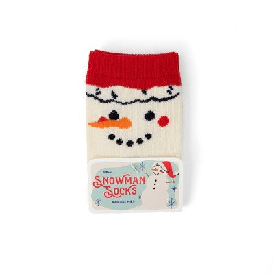 Kids' Socks Snowman - Bullseye's Playground