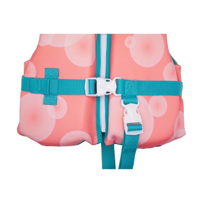Speedo Infant Life Vest - Teal/Coral