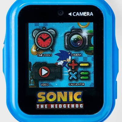 Boys' Sonic the Hedgehog Light Up Interactive Watch - Blue