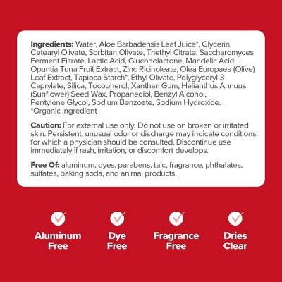 O Positiv URO Intimate Deodorant Cream - Fragrance Free - 3oz