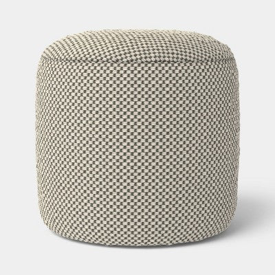 Cylinder Bean Filled Pouf Balsam Green - Room Essentials