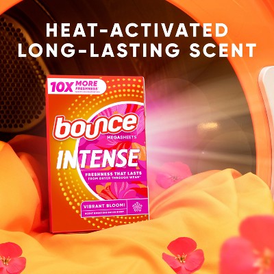 Bounce Vibrant Blooms Intense Dryer sheets - 80ct
