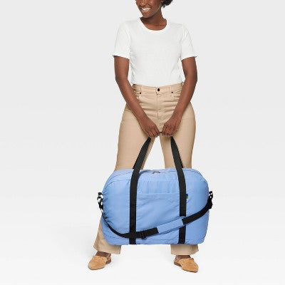 Packable 100L Duffel Bag - Open Story Blue: Softside Travel Carry-On
