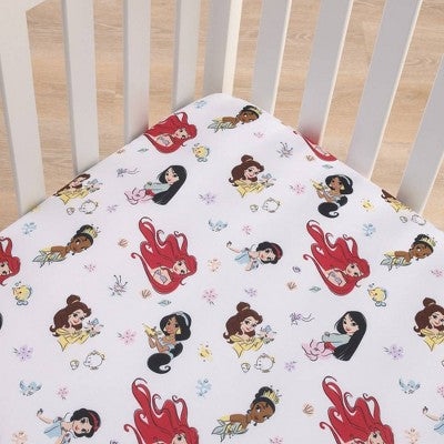 Disney Princess Fitted Crib Sheet