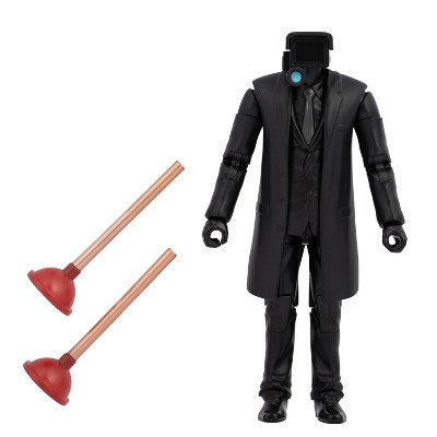 Skibidi Toilet Plungerman 6" Action Figure