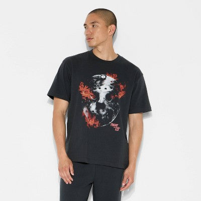 Men's Graphic Friday the 13th T-Shirt - Original Use Black XL