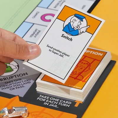 Monopoly Go to Jail Board Game