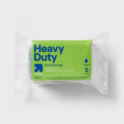 Heavy Duty Scrub Sponges - 3ct - up&up
