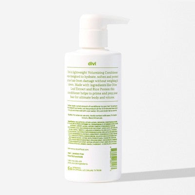 Divi Volumizing Conditioner: 12 fl oz - Ulta Beauty, Tea Tree Oil Infused, Detangling & Strengthening Formula