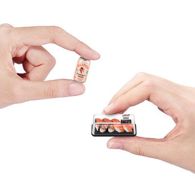 Mini Brands Fill the Fridge Mini Minis Series 1: Plastic Mini Figures Set, Includes 5 Figures