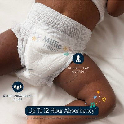 Millie Moon Ms Rachel Disposable Training Pants Size - 6T-7T 40ct: Diaper Weight Range 43 to 68 lbs
