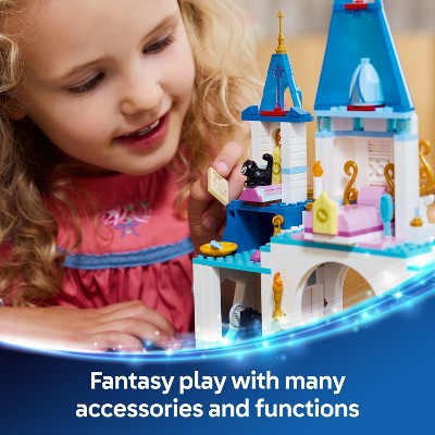 LEGO Disney Princess Cinderella's Castle & Horse Carriage Playset 43275