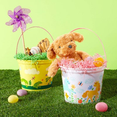 Plastic Easter Unicorn Bucket - Spritz