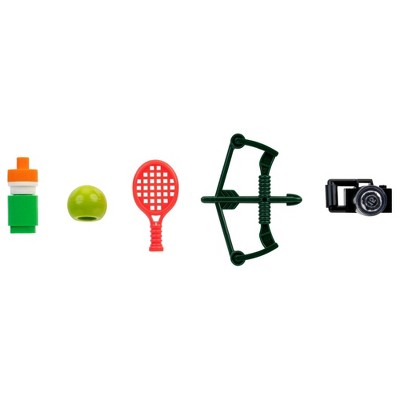 BLDR Sports Pack Accessory Set: 70-Piece Building Kit for Creative Thinking, Toy Components, ABS Material