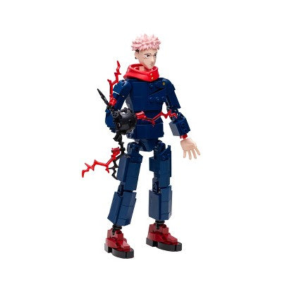Jujutsu Kaisen Yuji Itadori Buildable Action Figure Construction Set - 298pc