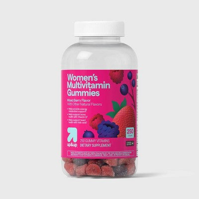 Women's Multivitamin Gummies - Mixed Berry - 250ct - up&up